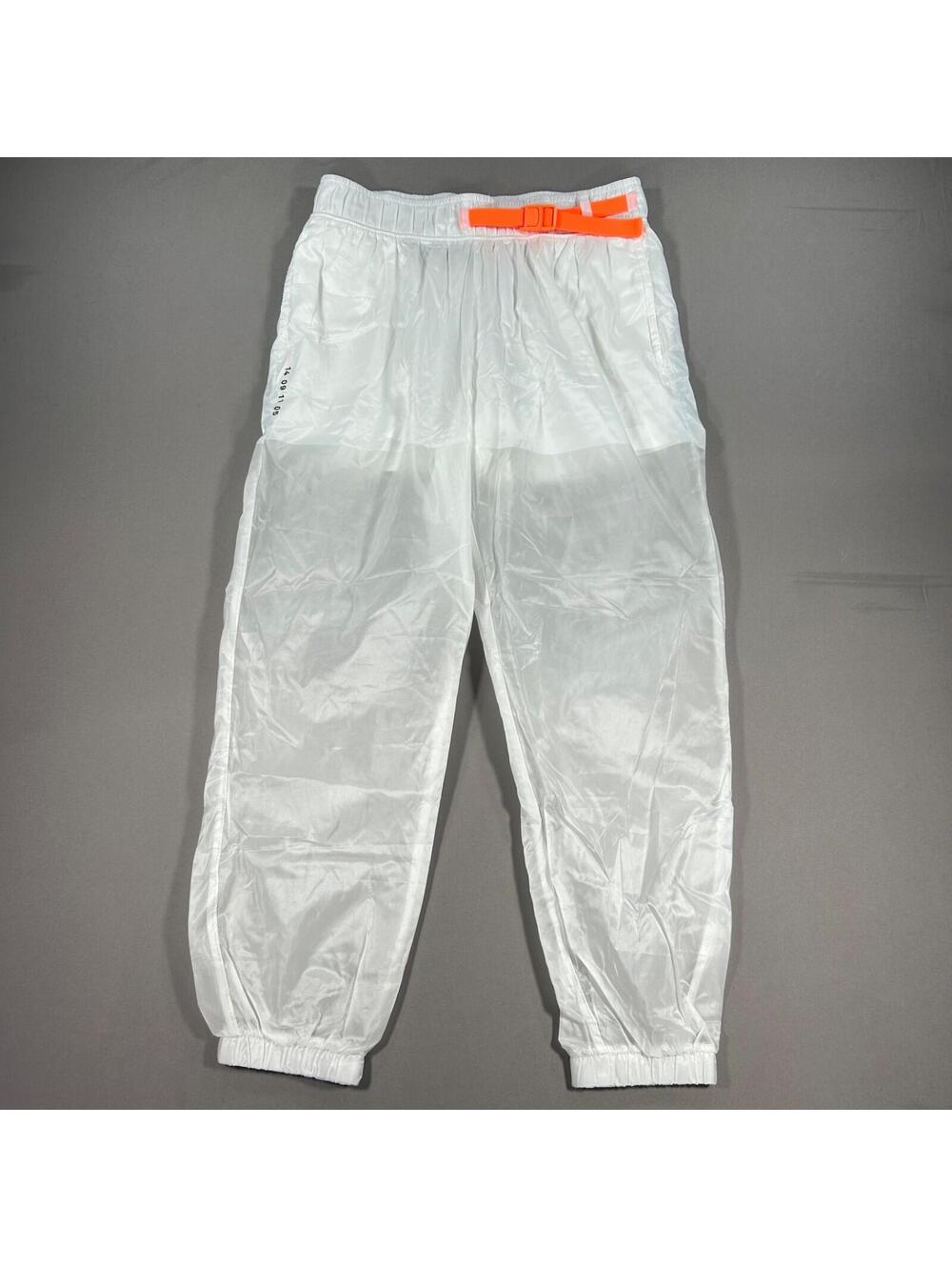 Nike Tech Pack Pants Womens Medium White Translucent Sheer